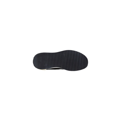 Bicolor Polyester Athletic Sneakers