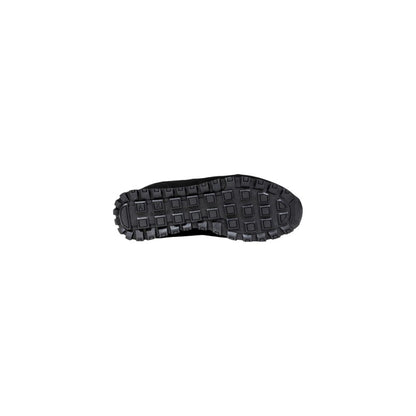 Bicolor Polyester Athletic Sneakers