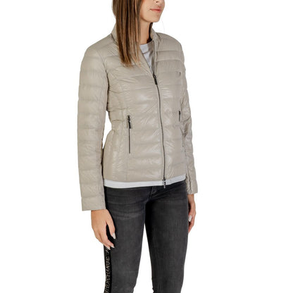 Beige Polyamide Coat