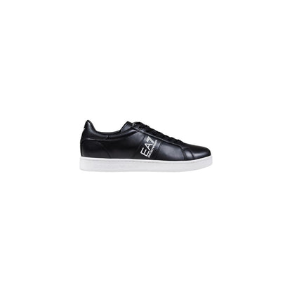 Black And White Leather Sneakers
