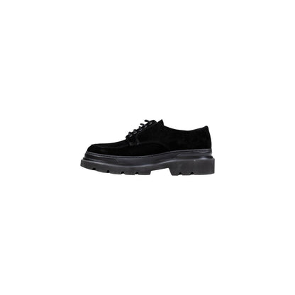 Black Leather Oxfords And Derbies