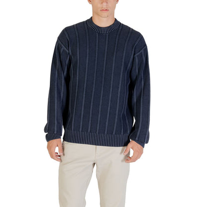 Blue Cotton Sweatshirt