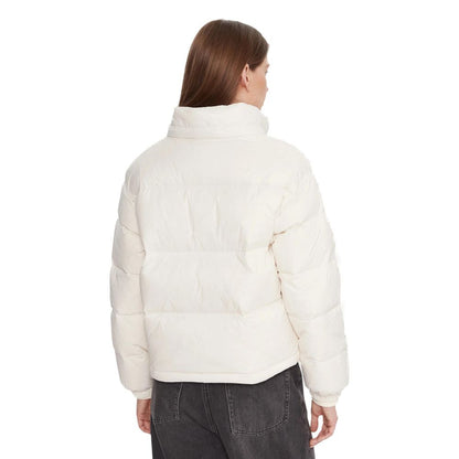 Cream Polyamide Coat