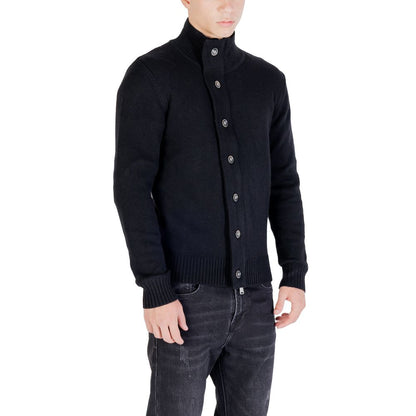 Black Marabou Sweatshirt