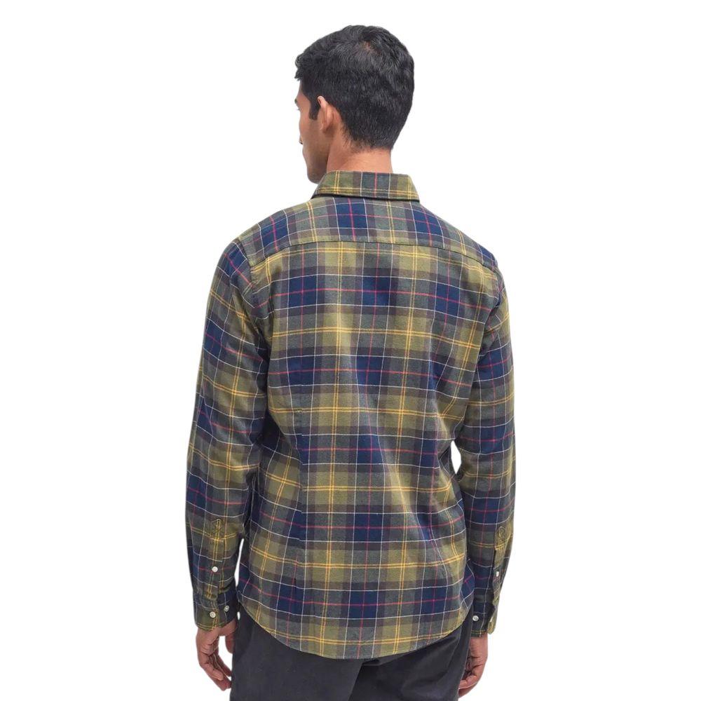 Bicolor Cotton Dress Shirt