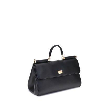 Black Calf Leather Bos Taurus Shoulder Bag