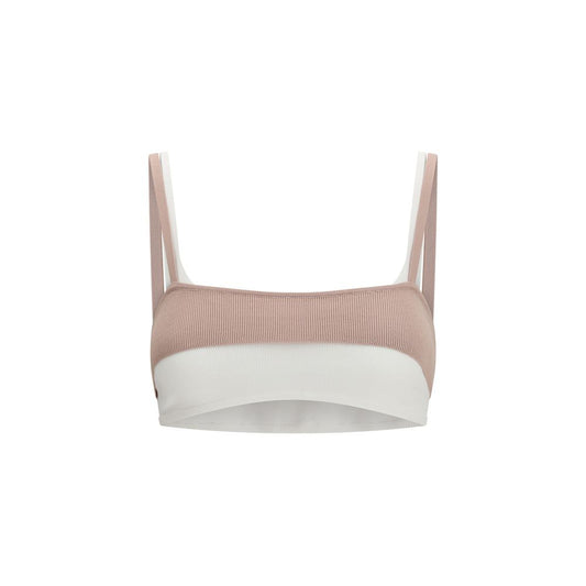Multicolor Viscose Sport Bra
