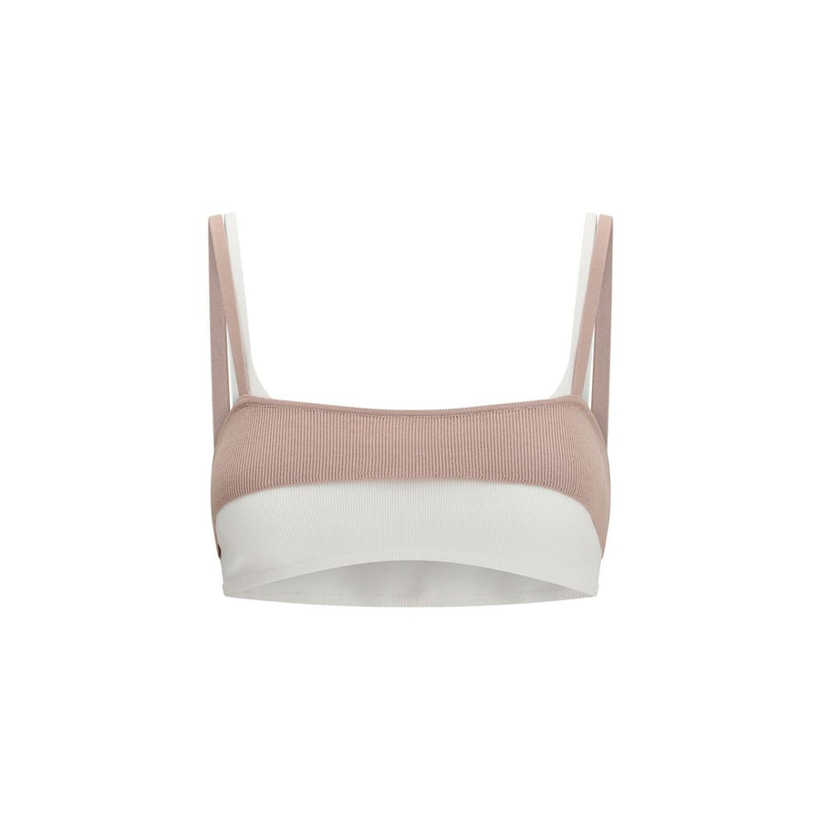 Multicolor Viscose Sport Bra