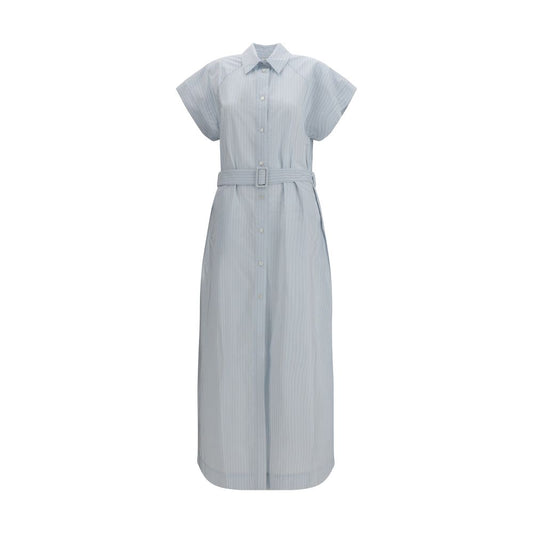 Blue Copper Long Dress
