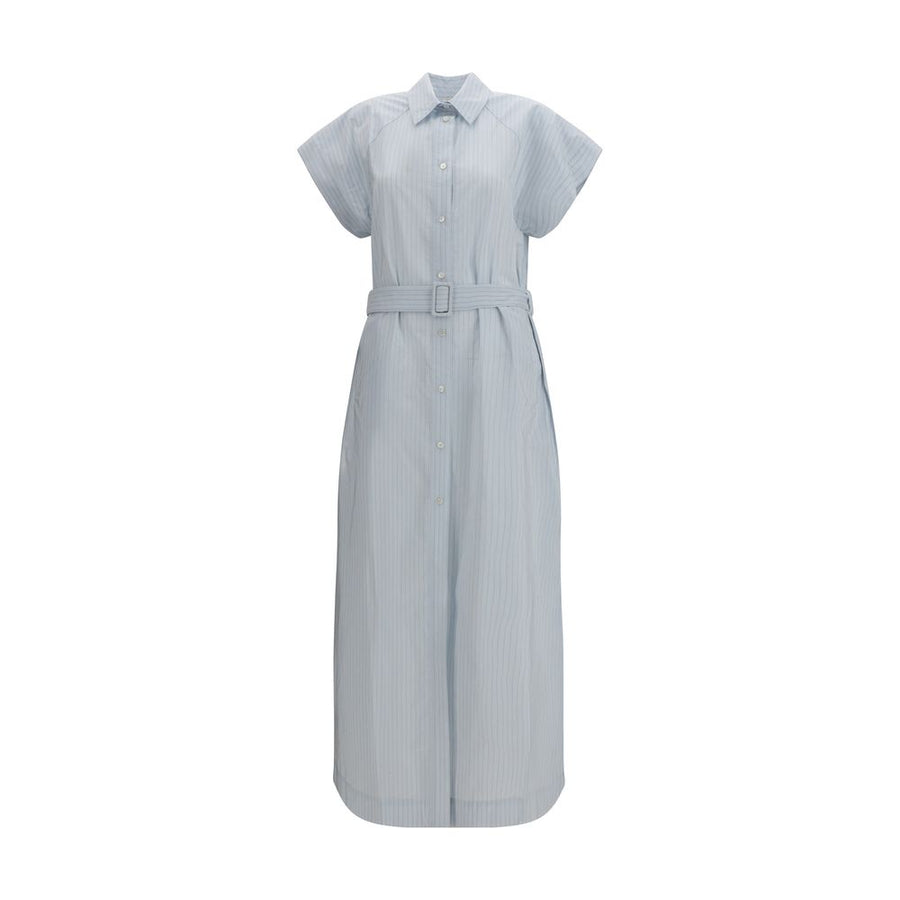 Blue Copper Long Dress