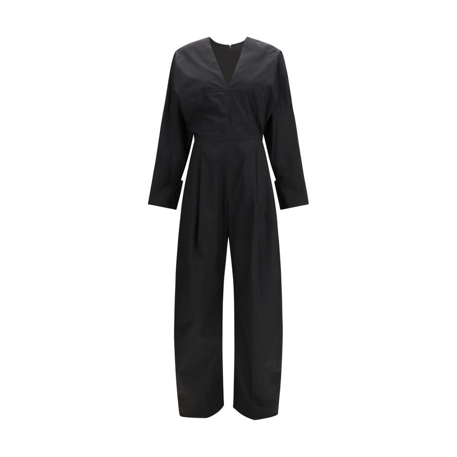 Black Cotton Jumpsuit