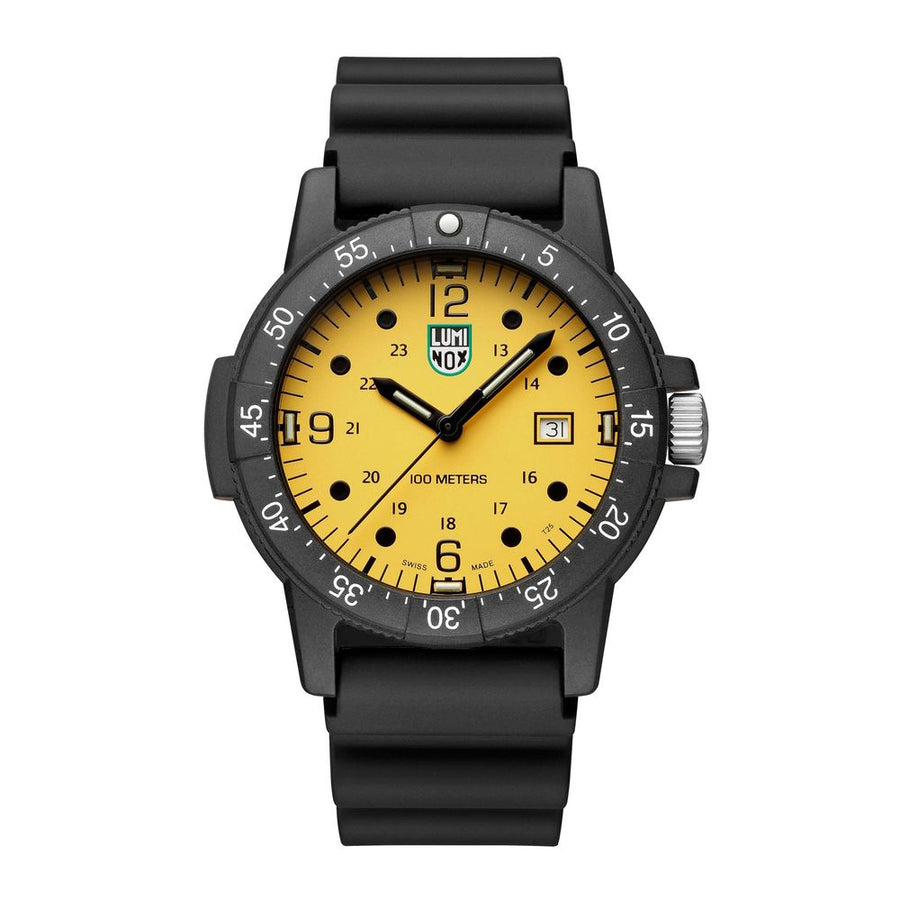 Black Resin Sport Watch