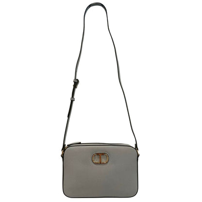 Blue PU Women Crossbody Bag
