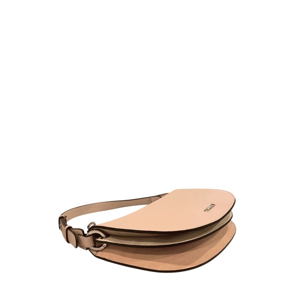 Pink PU Women Shoulder Bag