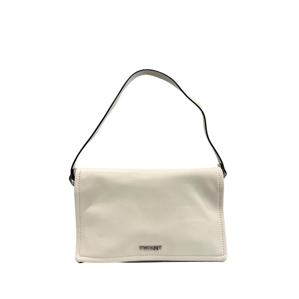 White PU Women Shoulder Bag