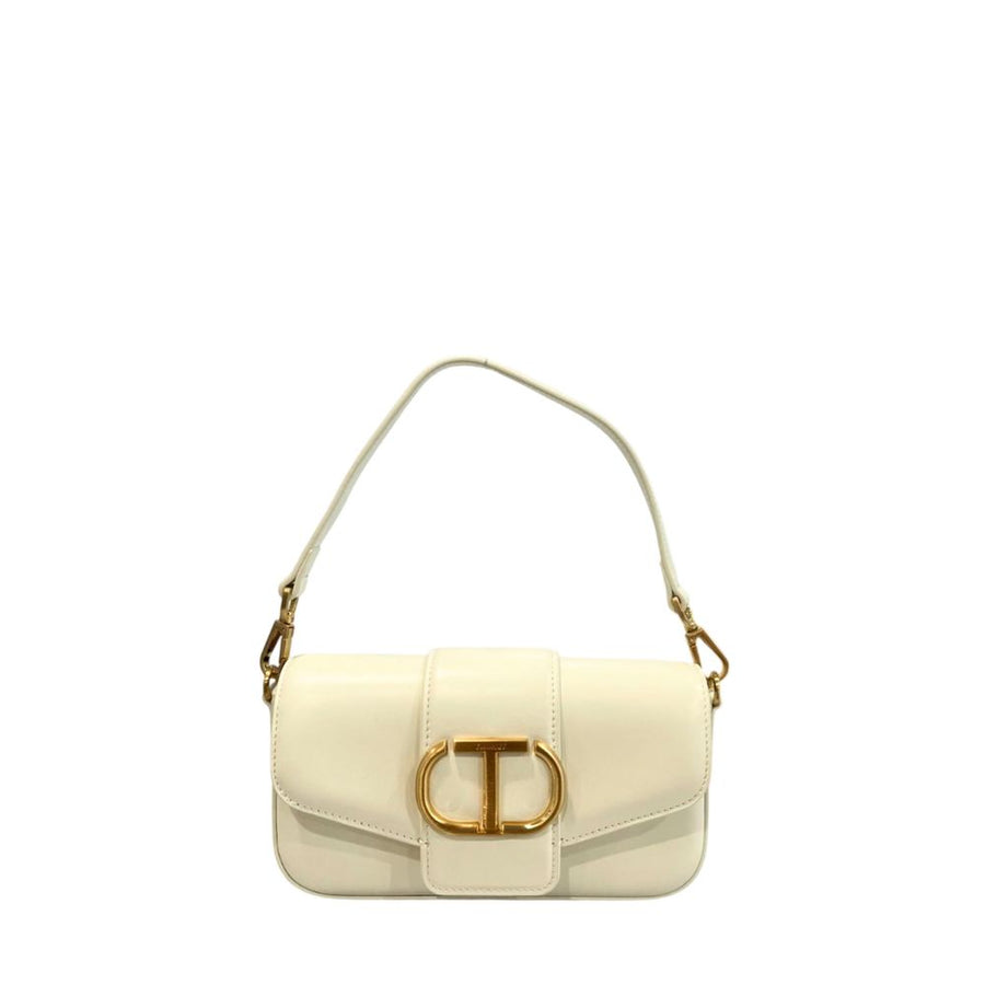 White Polyethylene Clutch Bag
