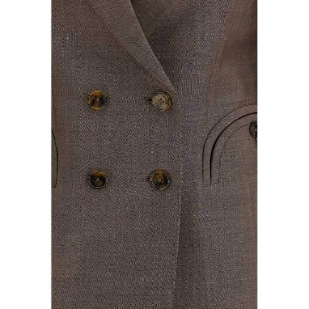 Brown Wool Blazer