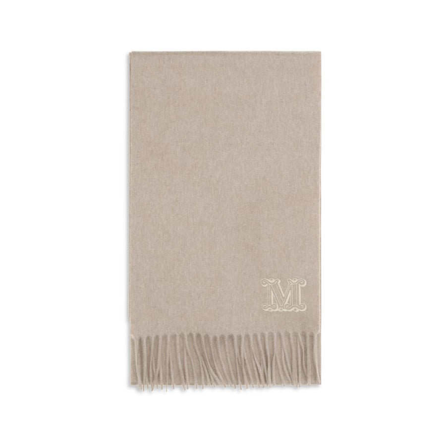 Beige Cashmere Scarf