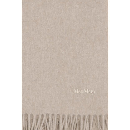 Beige Cashmere Scarf