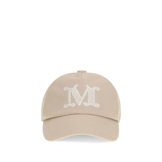 Beige Cotton Cap (Baseball Hat)