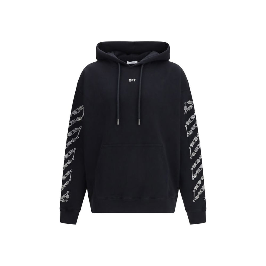 Black Cotton Sweatshirt