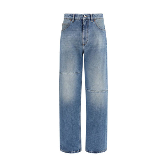 Blue Cotton Jeans Denim