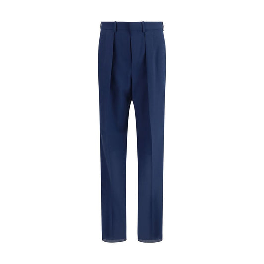 Bicolor Wool Dress Pants
