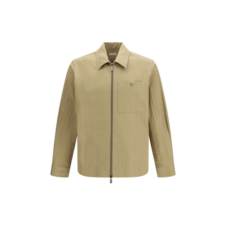 Beige Cotton Coat