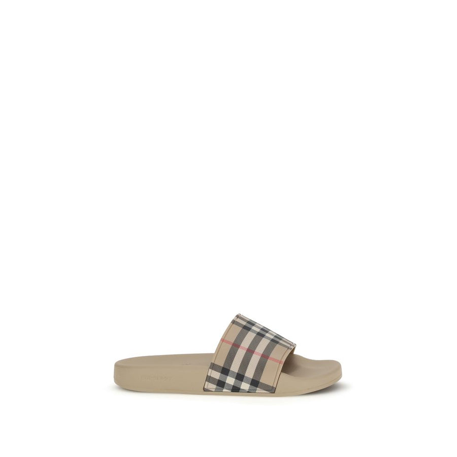 Beige Rubber Sandals