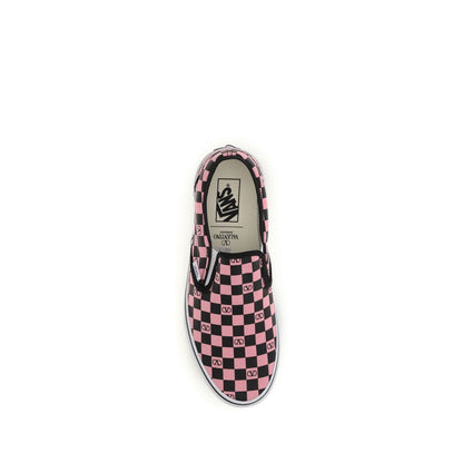 Multicolor Cotton Low Top Sneakers