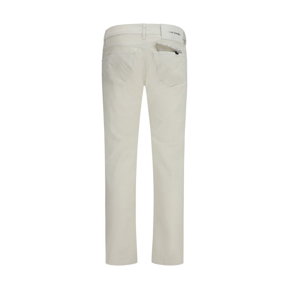 White Cotton Pants
