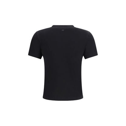 Black Cotton T-Shirt