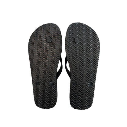 Black Synthetic Men Flip-flop