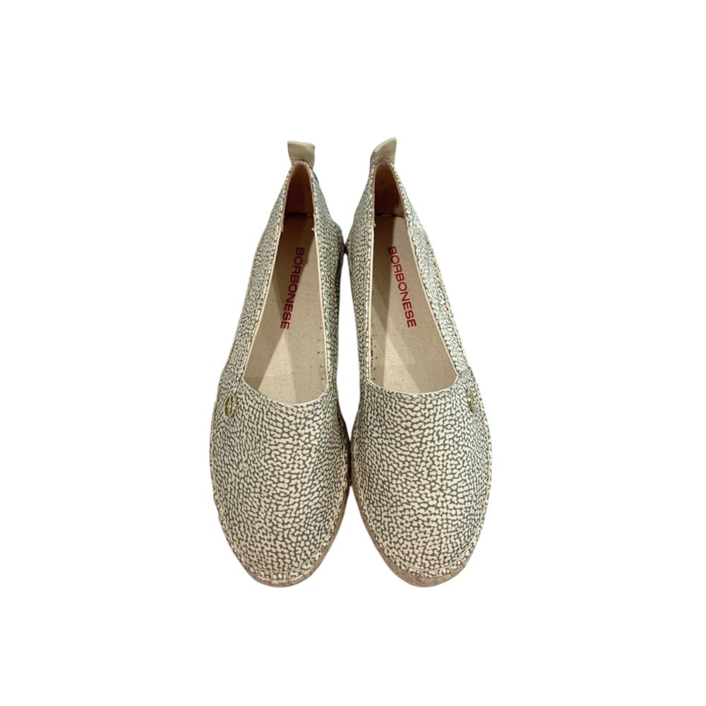 Green Textile Women Sandal