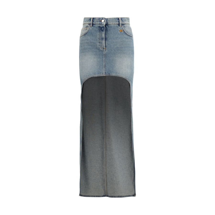 Blue Denim Skirt