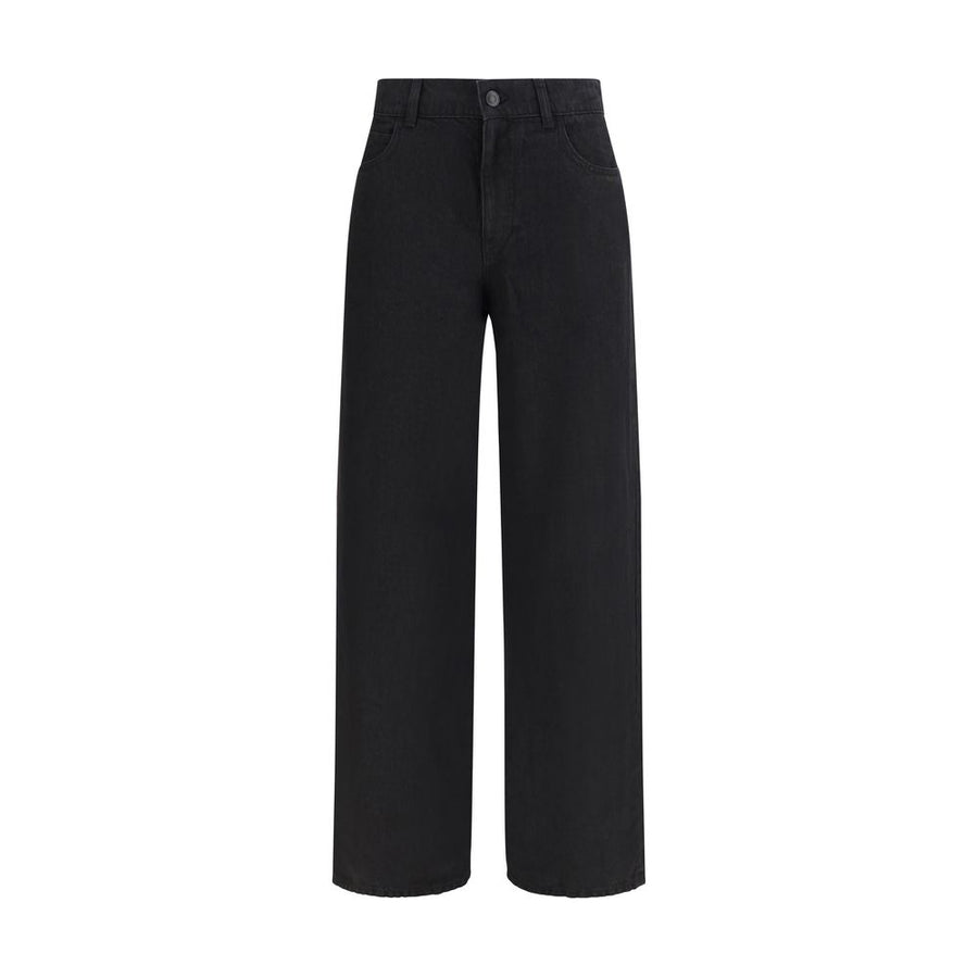 Black Linen Jeans Denim