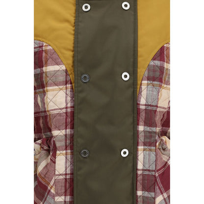 Multicolor Polyamide Sleeveless Jacket