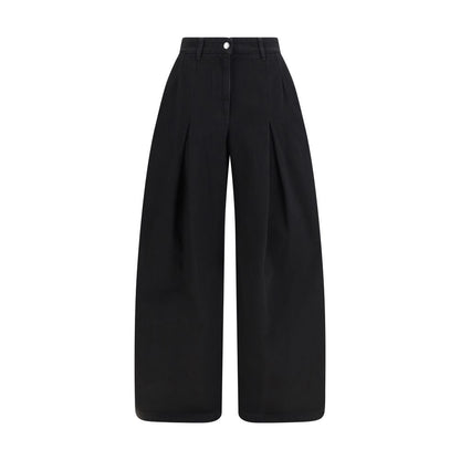 Black Cotton Jeans Denim