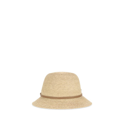 Beige Raffia Hat