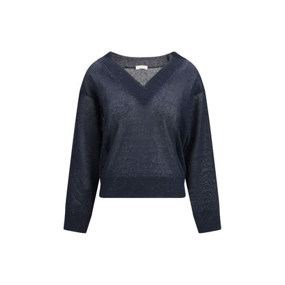 Blue Linen T-Shirt