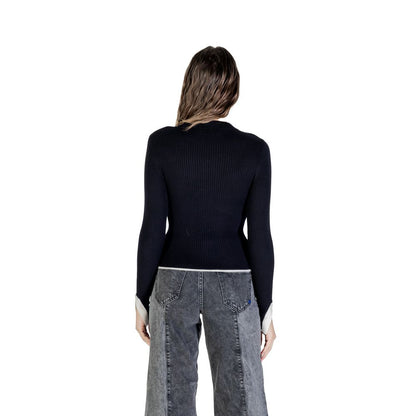 Black Viscose Sweatshirt