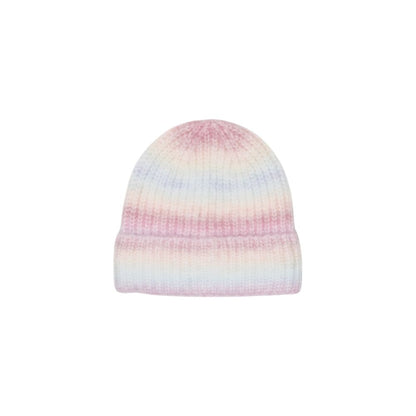 Multicolor Marabou Beanie