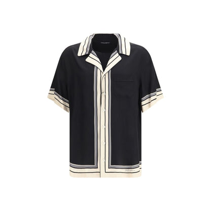 Multicolor Silk Shortsleeve Shirt