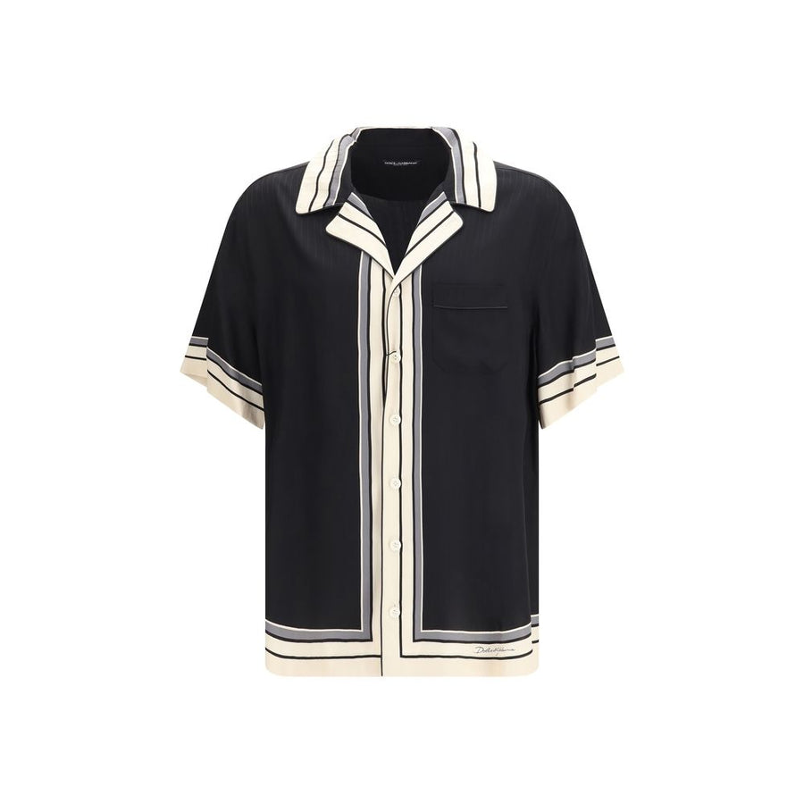 Multicolor Silk Shortsleeve Shirt