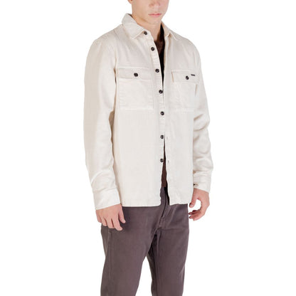 Cream Cotton Shell Jacket