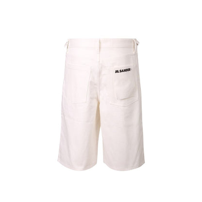 White Denim Shorts