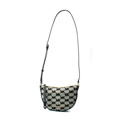 Black Canvas Crossbody Bag