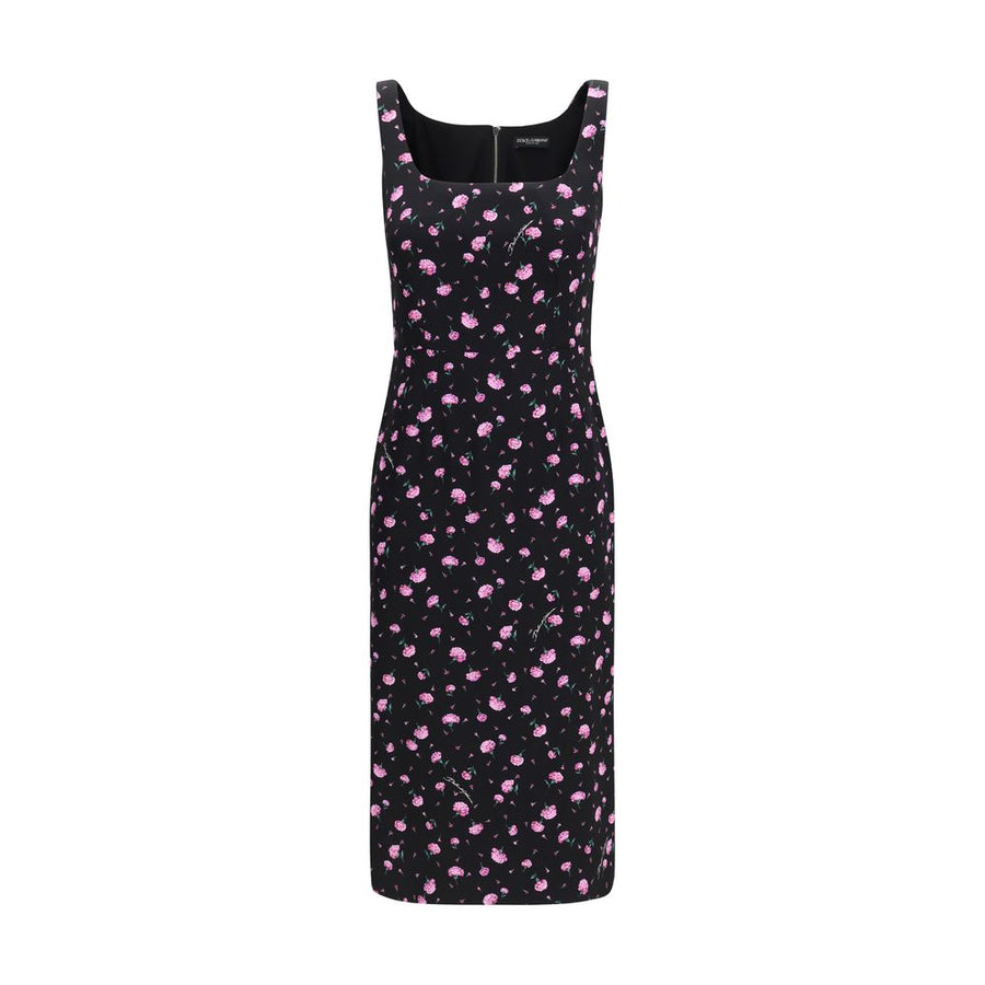 Multicolor Silk Casual Dress