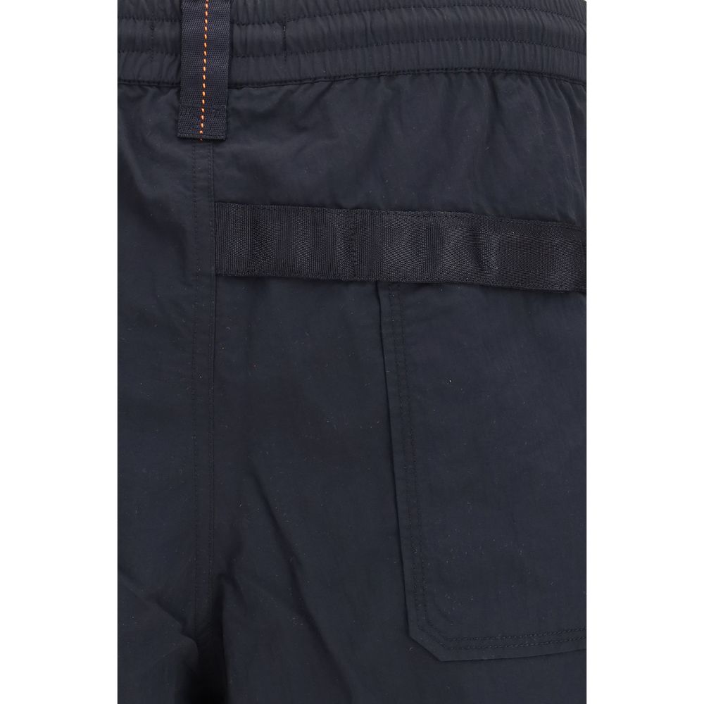 Black Polyamide Shorts