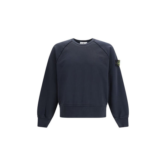 Blue Cotton Sweatshirt